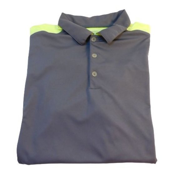 Nike Golf Other - Nike Golf Men's Sz L Dri-fit polo  gray/green